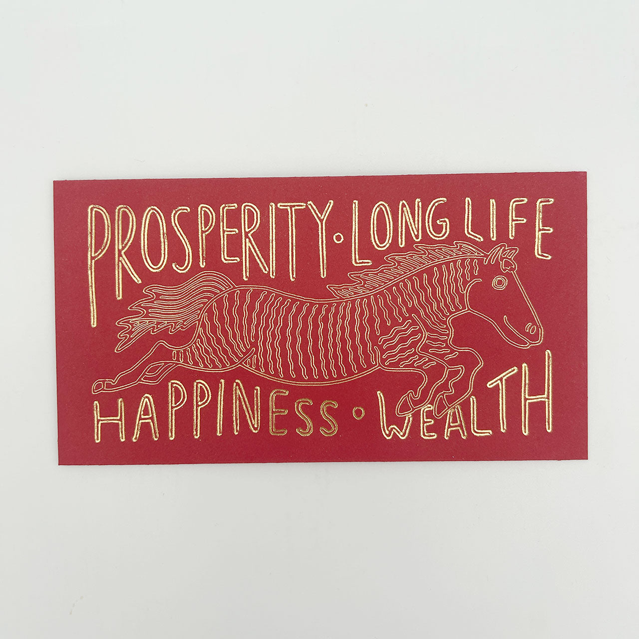 Red envelopes for 2026, the year of the horse 🐴 🧧 It is a traditional Chinese gift of money placed inside a red envelope usually decorated with ornate designs. The gift symbolizes