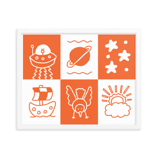 Freestyle No. 7 (Orange)