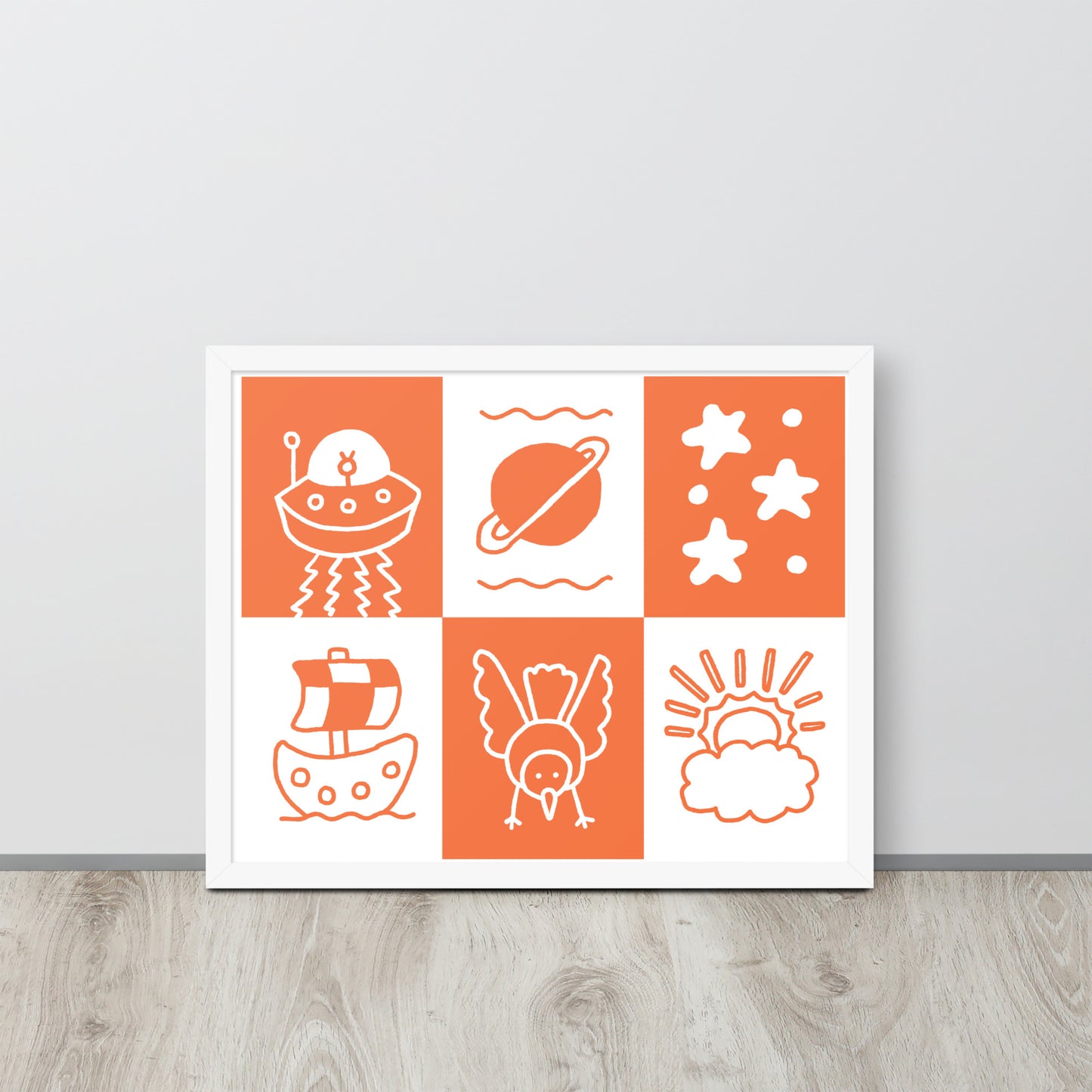 Freestyle No. 7 (Orange)