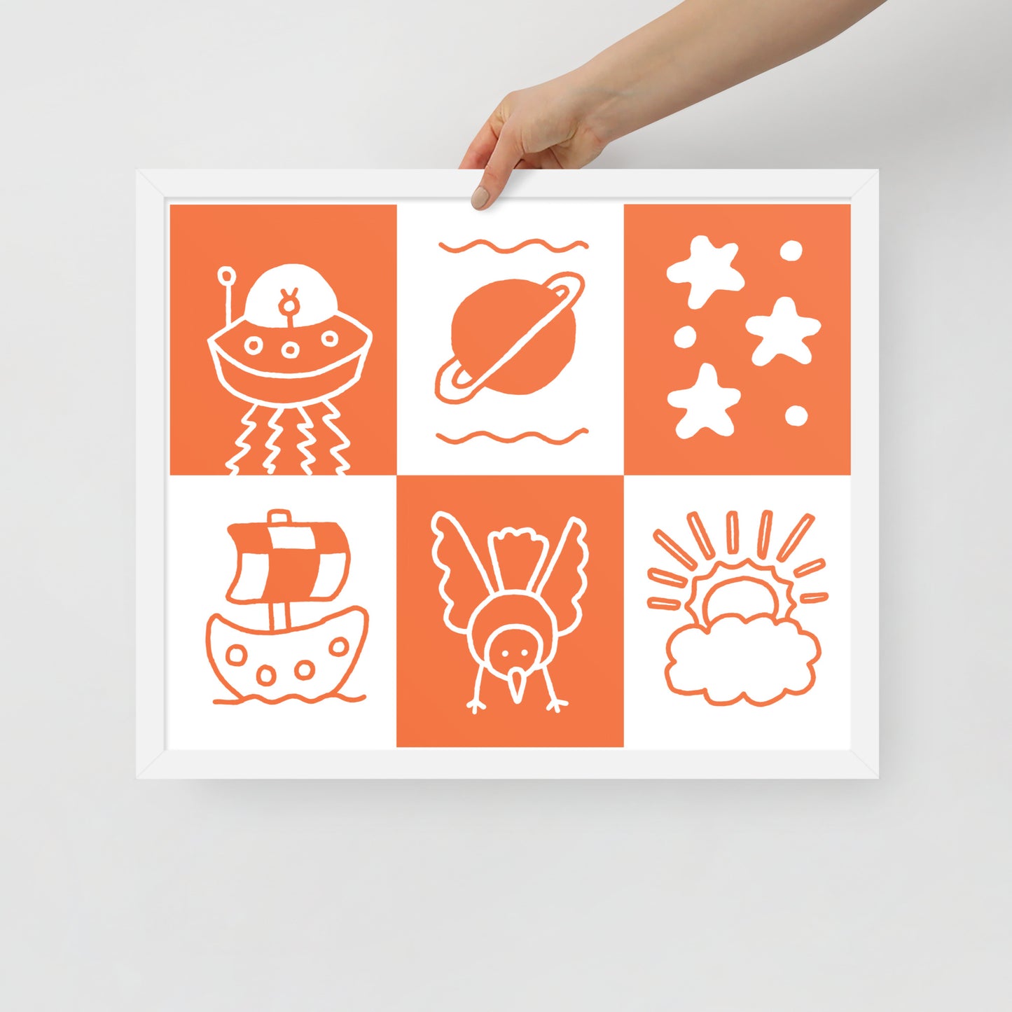 Freestyle No. 7 (Orange)