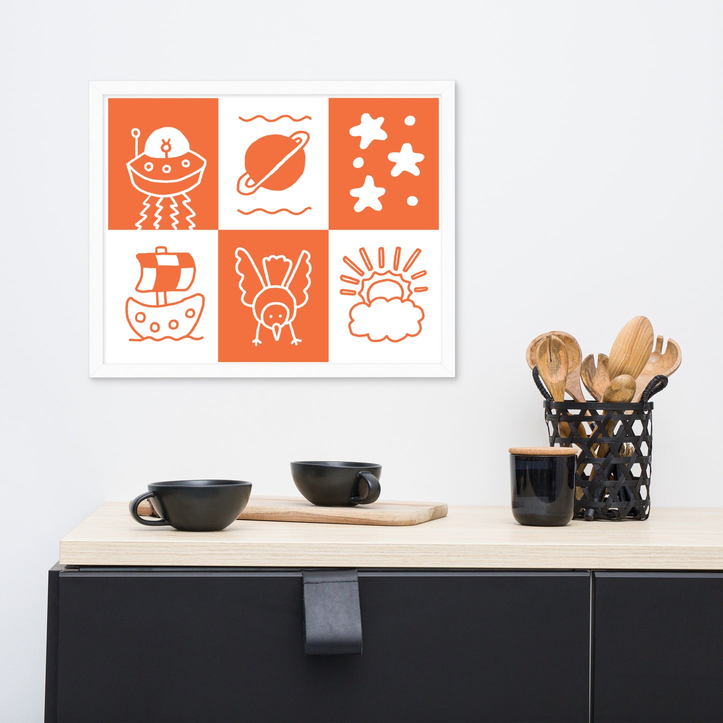 Freestyle No. 7 (Orange)