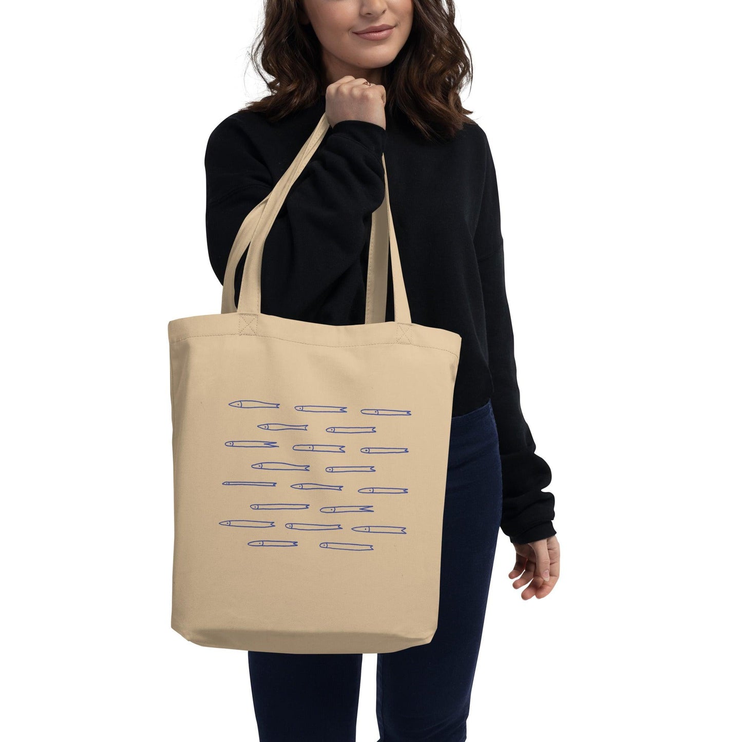 Fish Arrows - Canvas Tote Bag