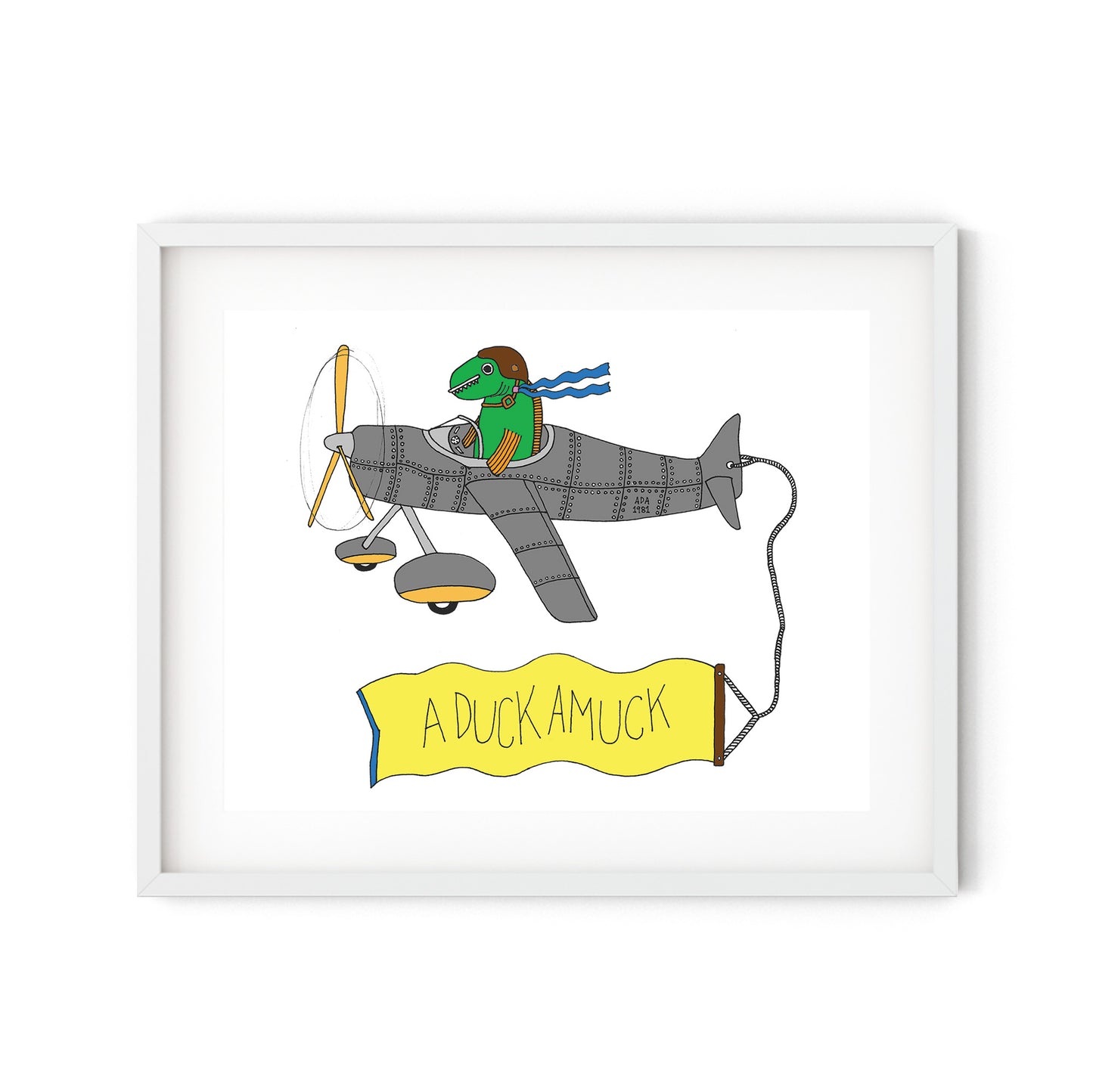 Fish in a Plane (Print)