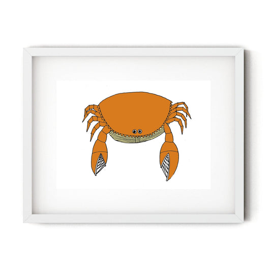 Crab - Round (Print)