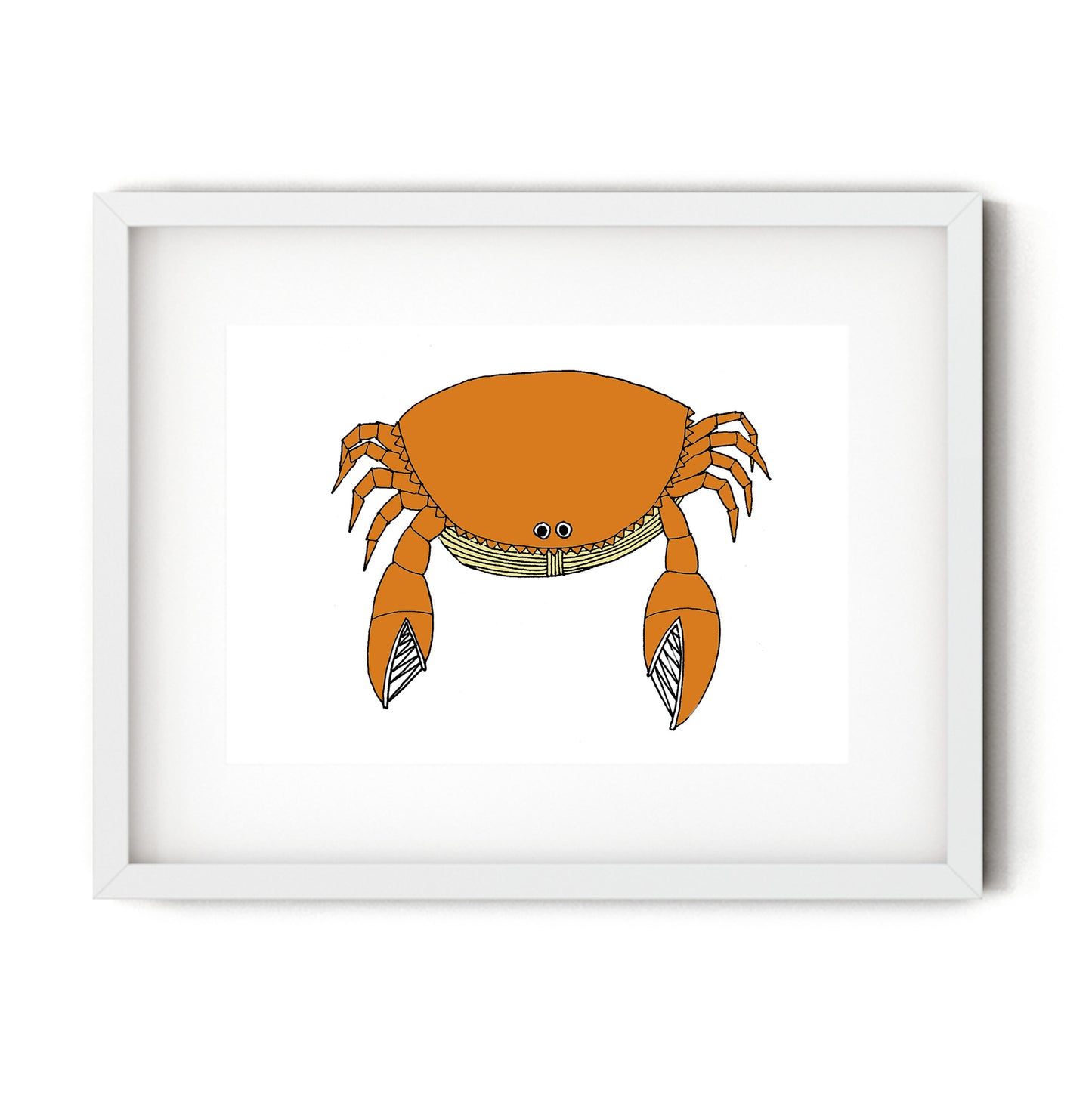 Crab - Round (Print)