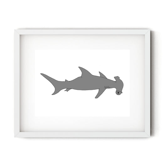 Hammerhead Shark (Print)