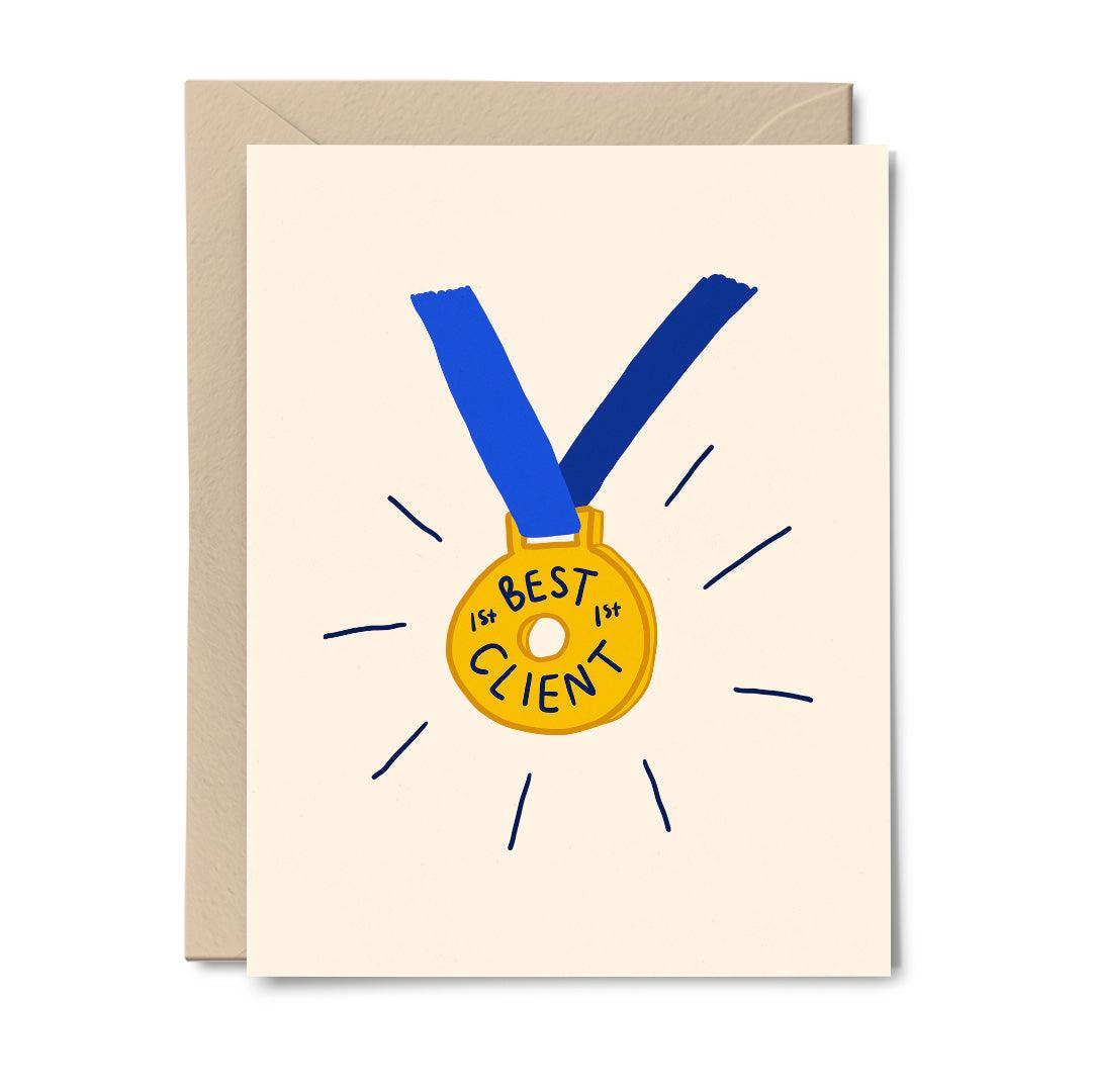 Best Client - Greeting Card