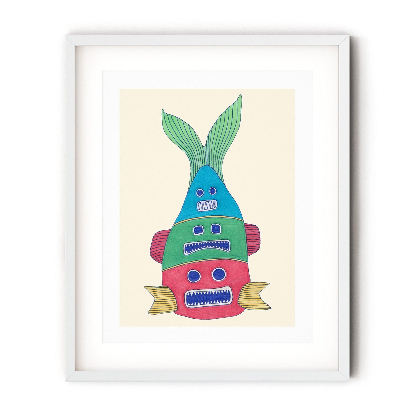 Fish Totem #1 (Print)