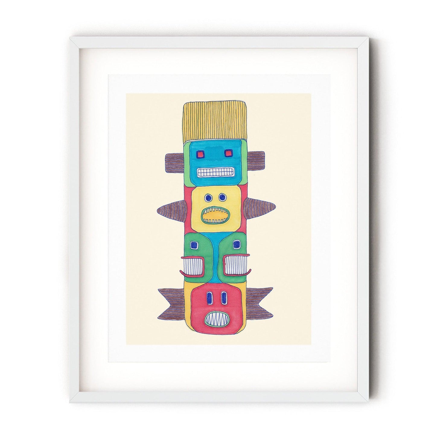 Fish Totem #2 (Print)
