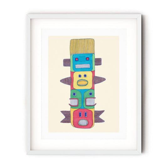 Fish Totem #2 (Print)