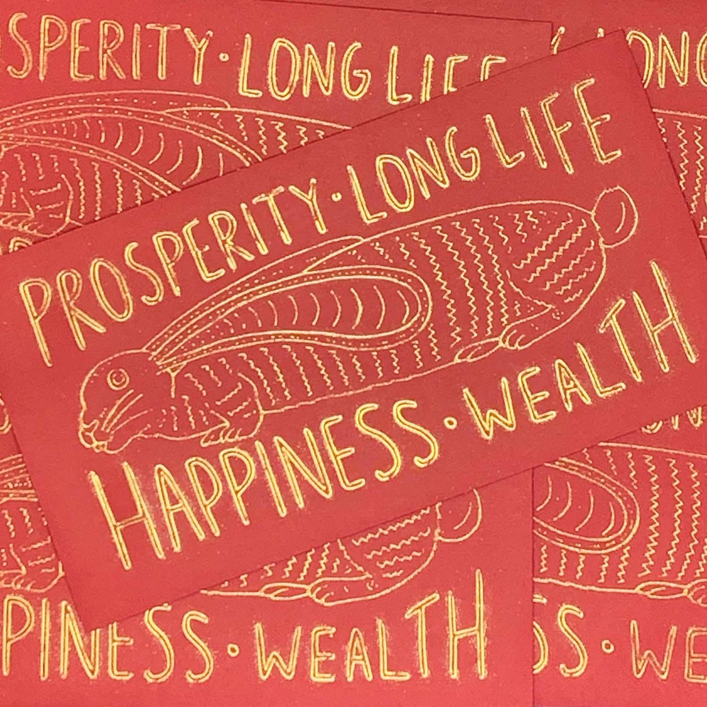 Year of the Rabbit - Lunar New Year - Red Envelope
