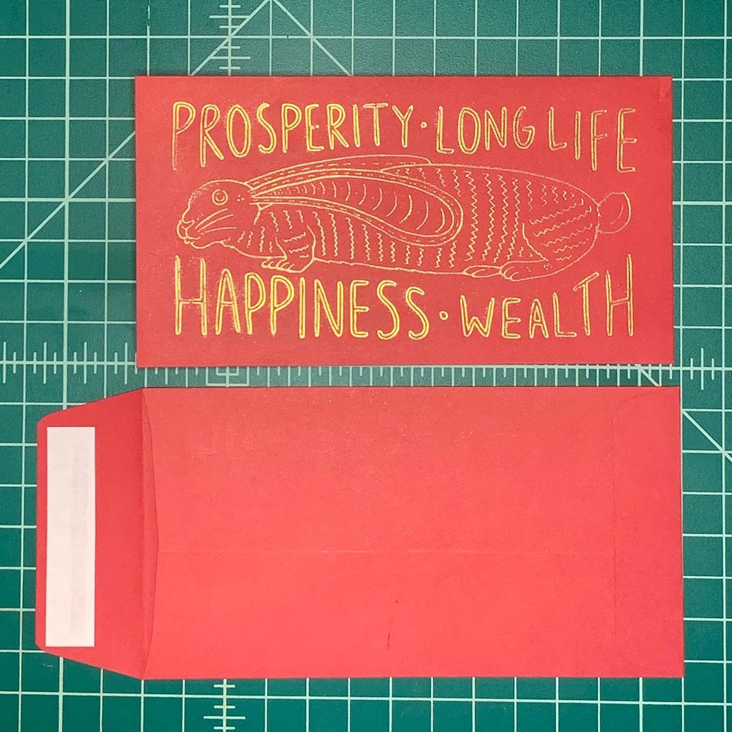 Year of the Rabbit - Lunar New Year - Red Envelope