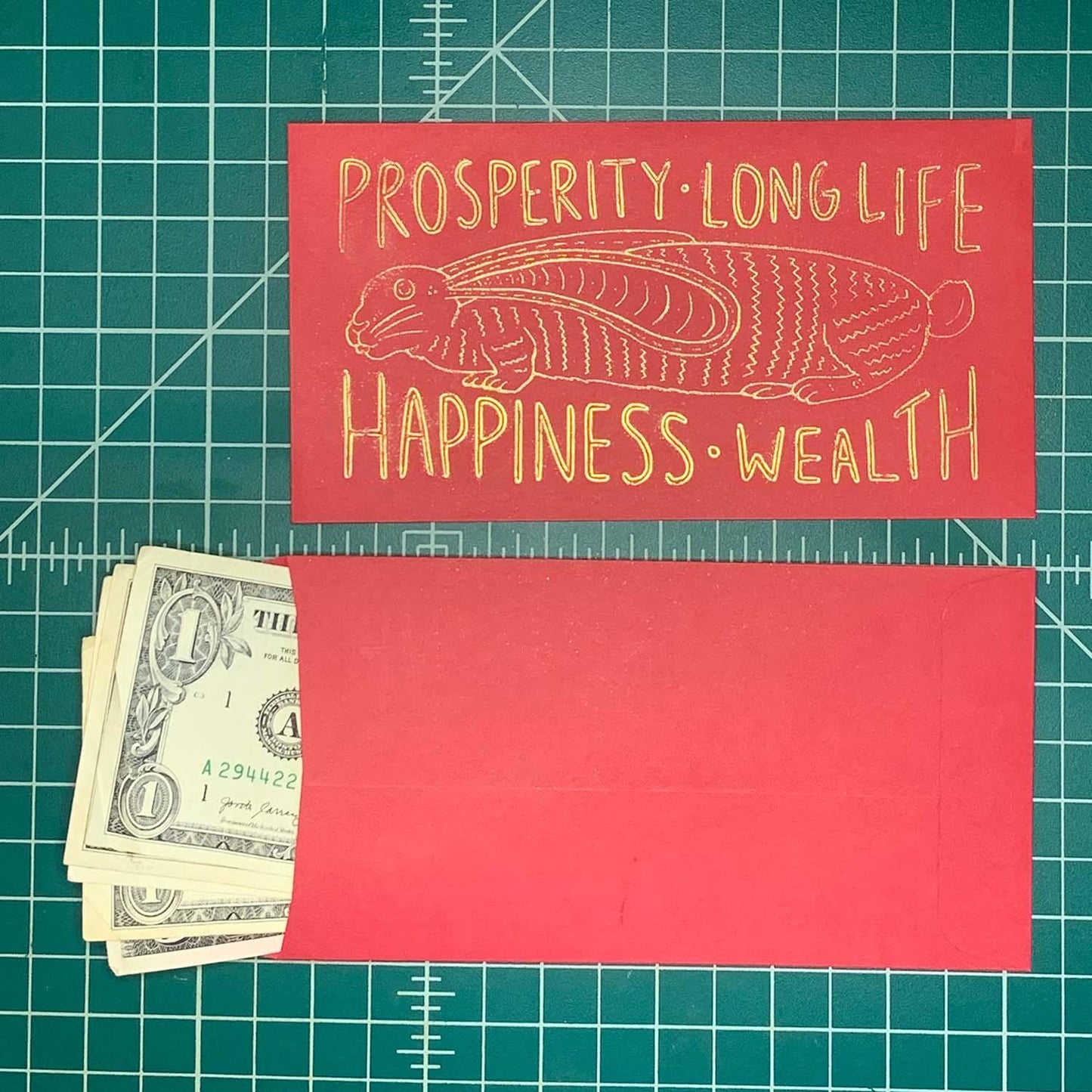 Year of the Rabbit - Lunar New Year - Red Envelope