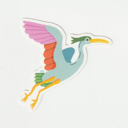 Heron (Vinyl Sticker)