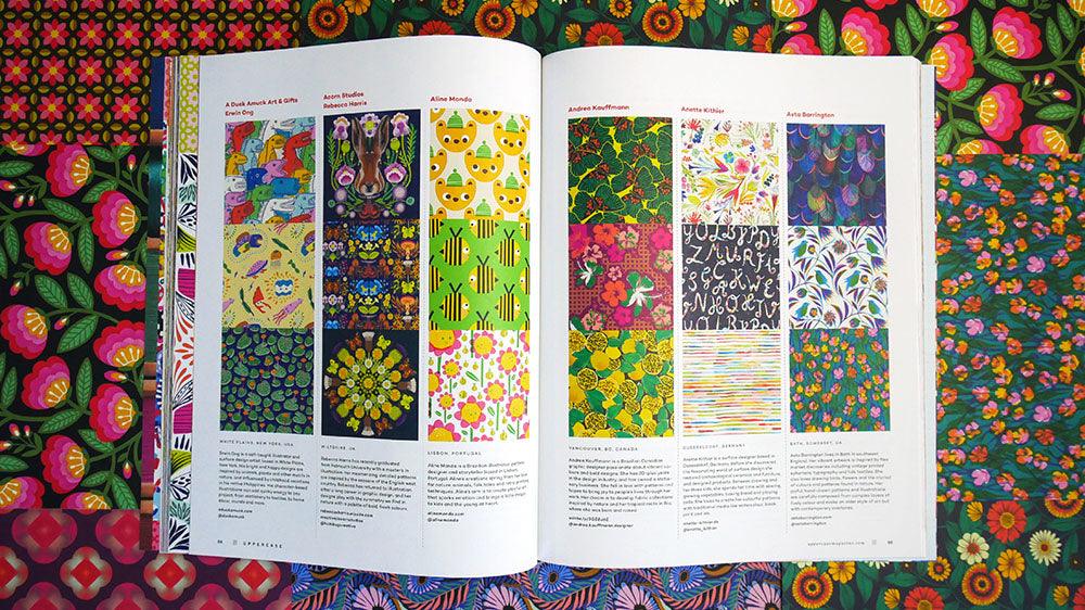 A Duck Amuck featured in Uppercase Magazine's 5th Surface Pattern Desi ...