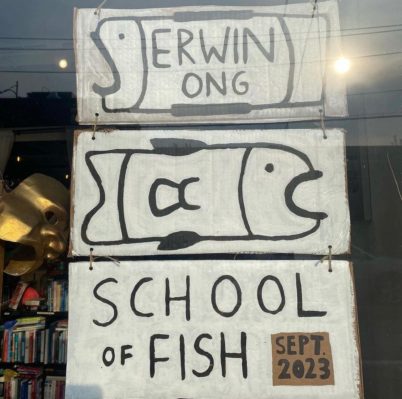 "School of Fish" show at Curio Room in Mount Kisco, NY (September 2023)