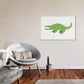 Alligator print by artist E. Ong
