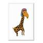 Giraffe art print by artist E. Ong