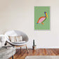 Pelican art print by artist E. Ong
