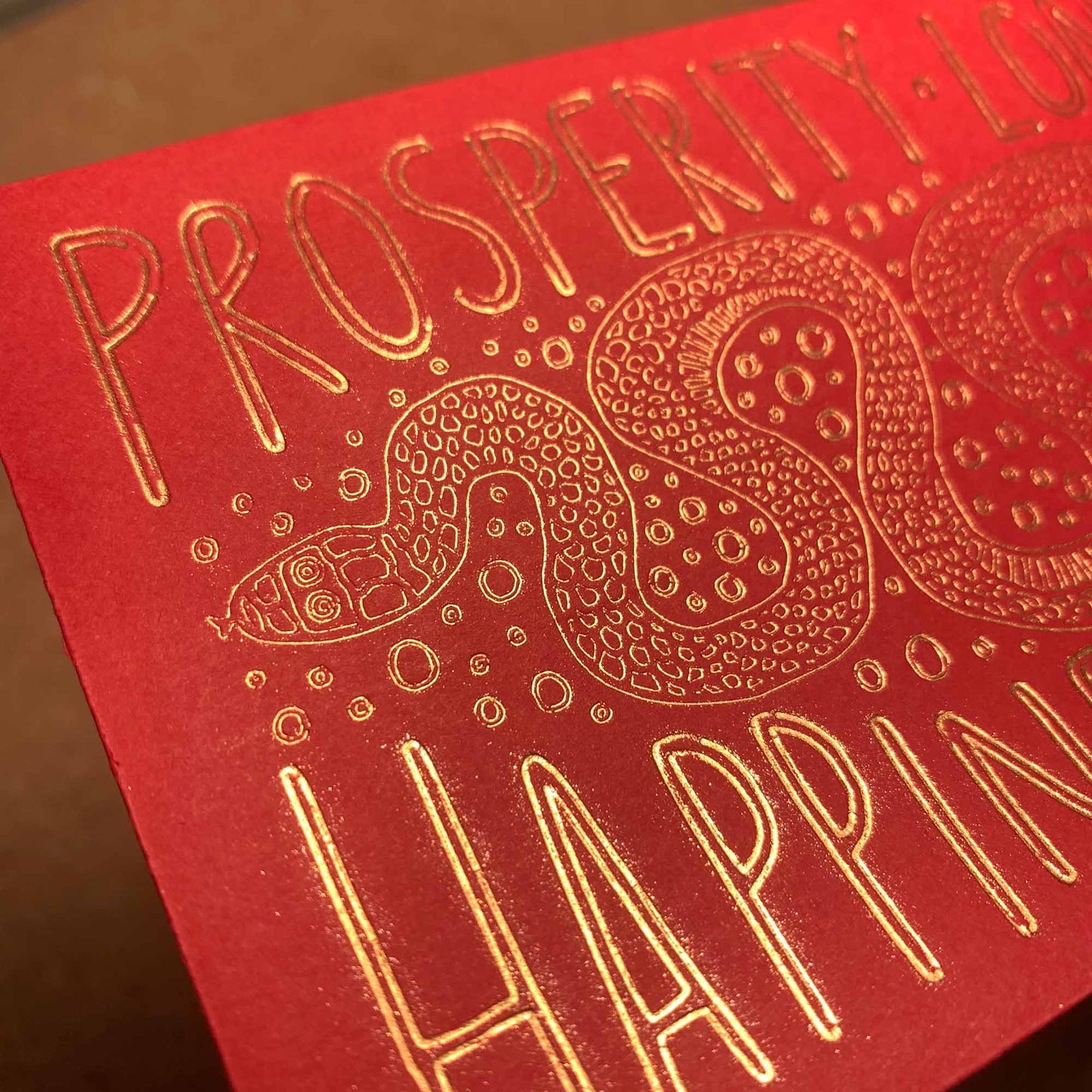 Year of the Snake - Red Envelope / Hong Bao / Ang Pao