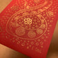 Snake (Floral) - Lunar New Year 2025 -  Year of the Snake - Red Envelope