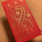 Snake (Floral) - Lunar New Year 2025 -  Year of the Snake - Red Envelope