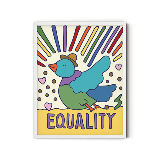 Equality (Bird) - Inspirational Poster
