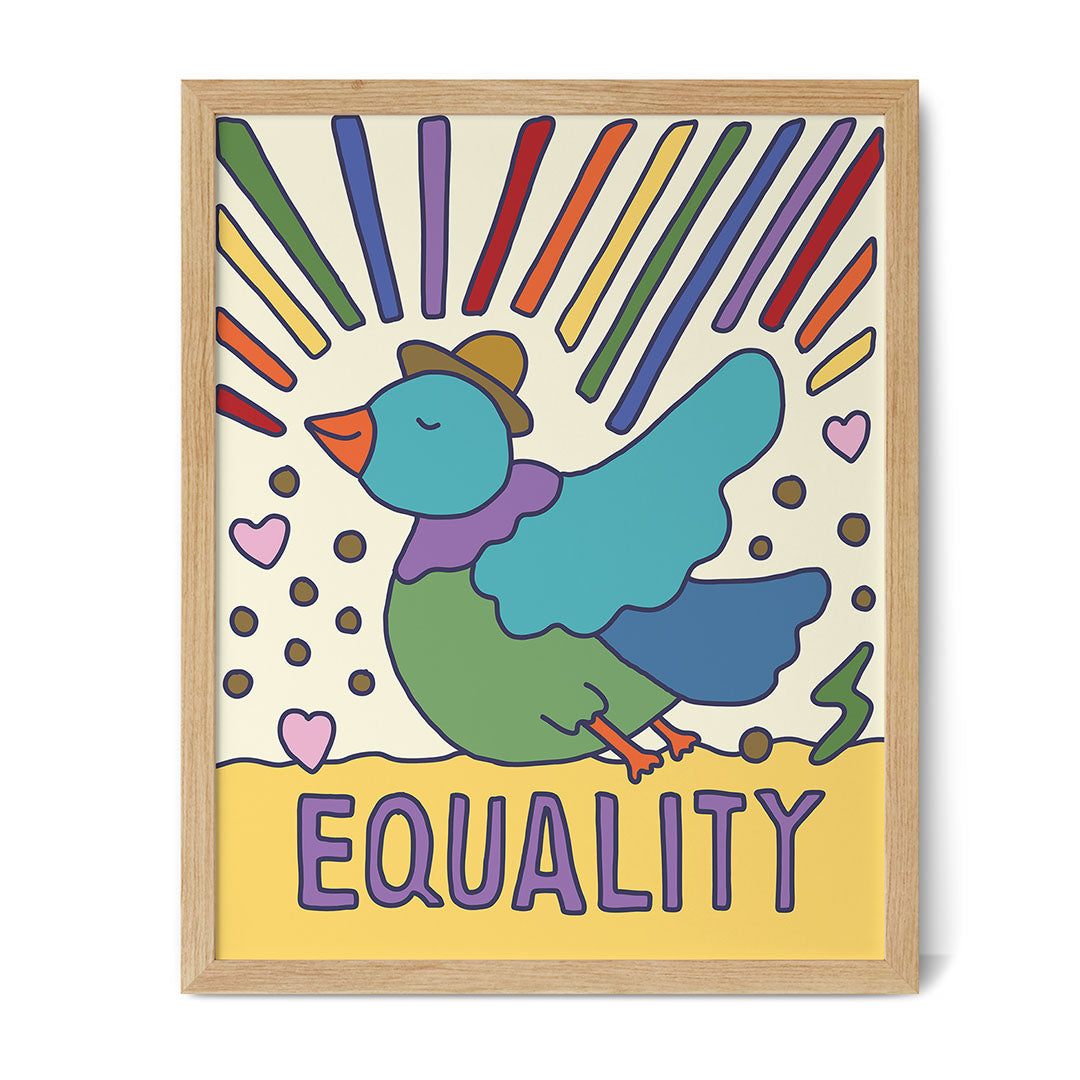 Equality (Bird) - Inspirational Poster