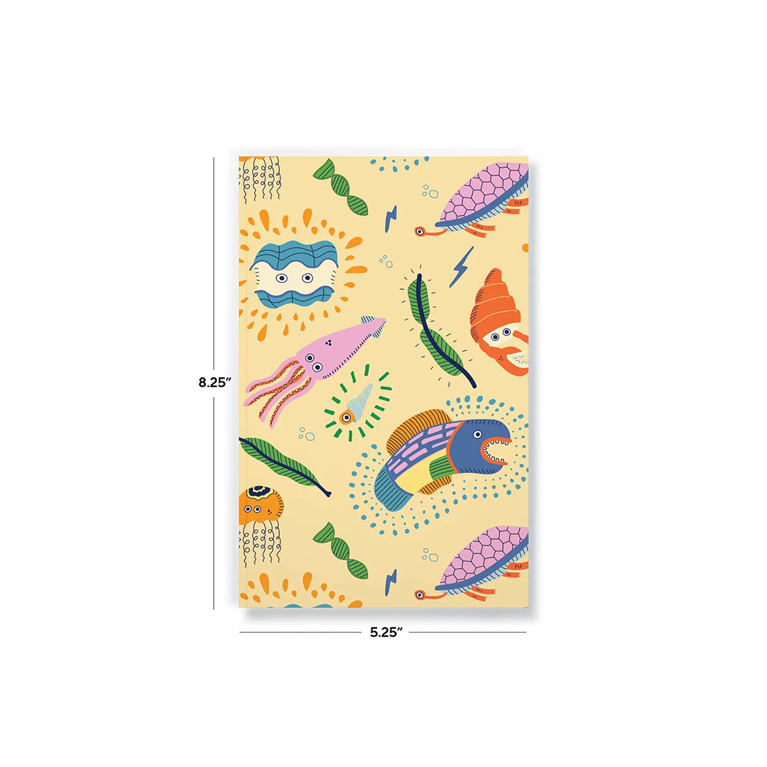 Marine Life Softcover Notebook - Denik x Erwin Ong Collection