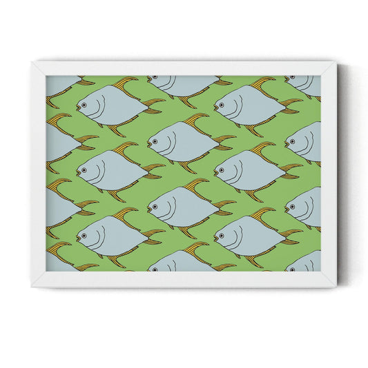 Permit Fish - Print