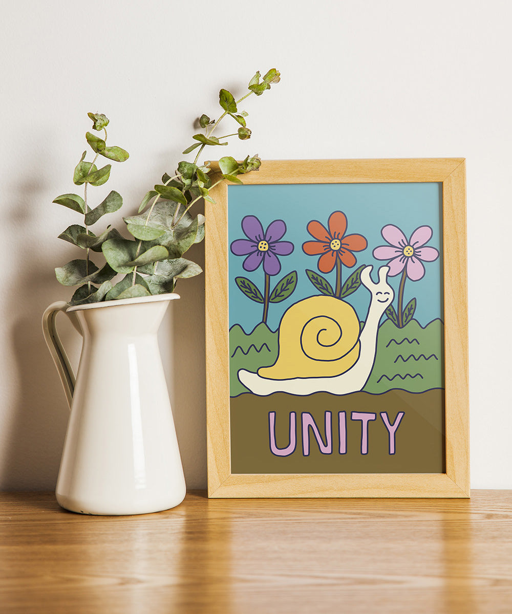 Unity (Snail) - 5"x7" Print