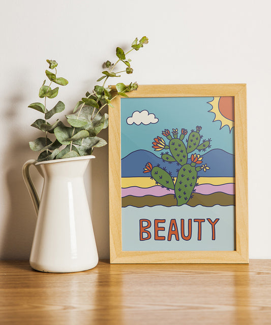 Beauty (Cactus) - 5"x7" Print