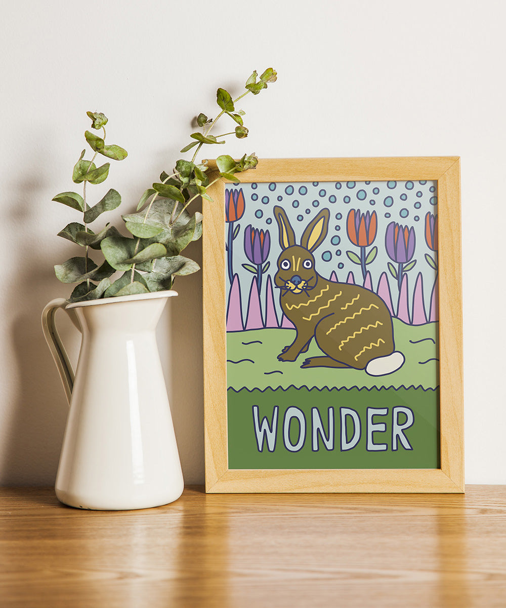 Wonder (Rabbit) - 5"x7" Print