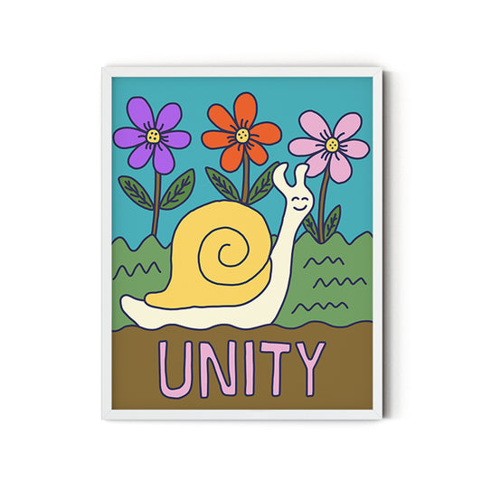 Unity (Snail) - Inspirational Poster