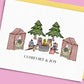 Outdoor Christmas - Holiday Greeting Card