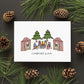 Outdoor Christmas - Holiday Greeting Card