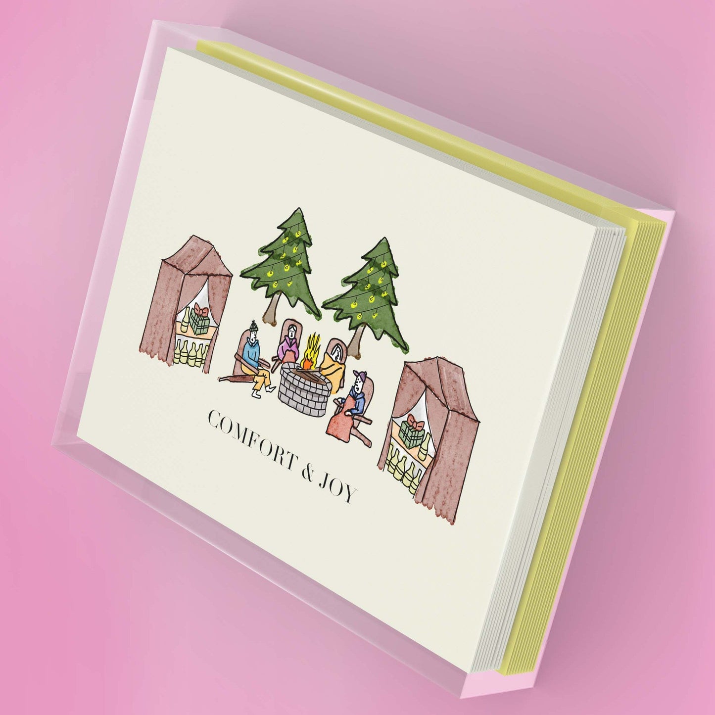 Outdoor Christmas - Holiday Greeting Card (Set)