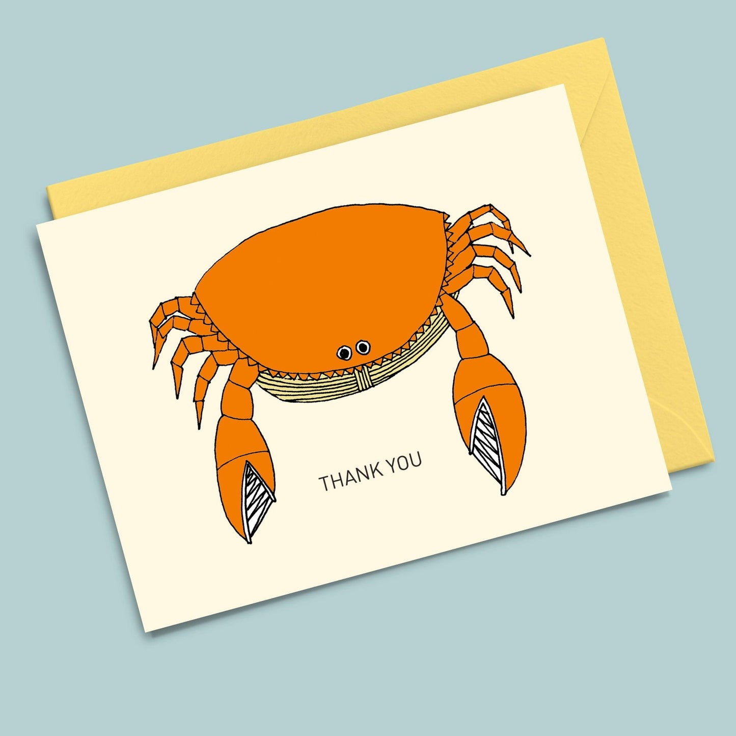 Crab - Thank You Card Set