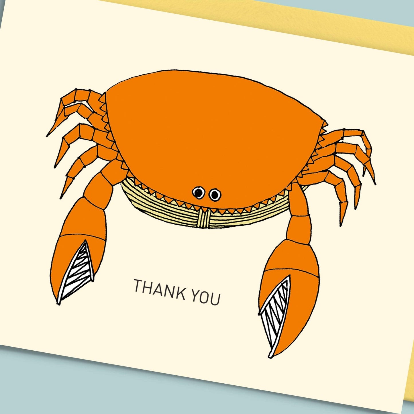 Crab - Thank You Card Set