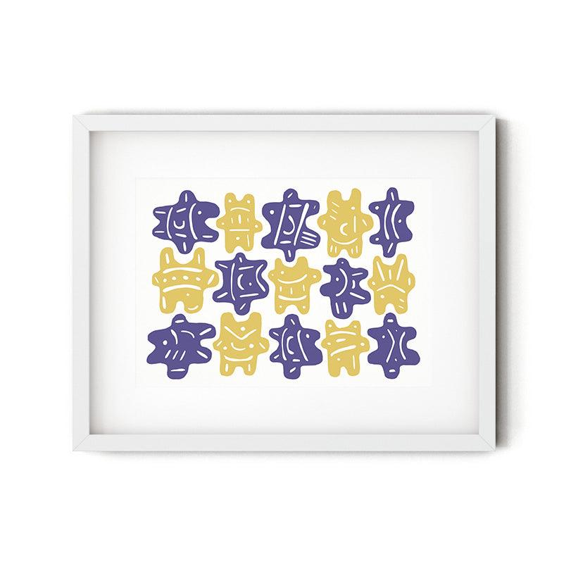 School of Fish (Print) - Ube Festival Limited Edition