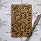 Hand-Decorated Journal - Design No. 9 - *Drawn to Order*