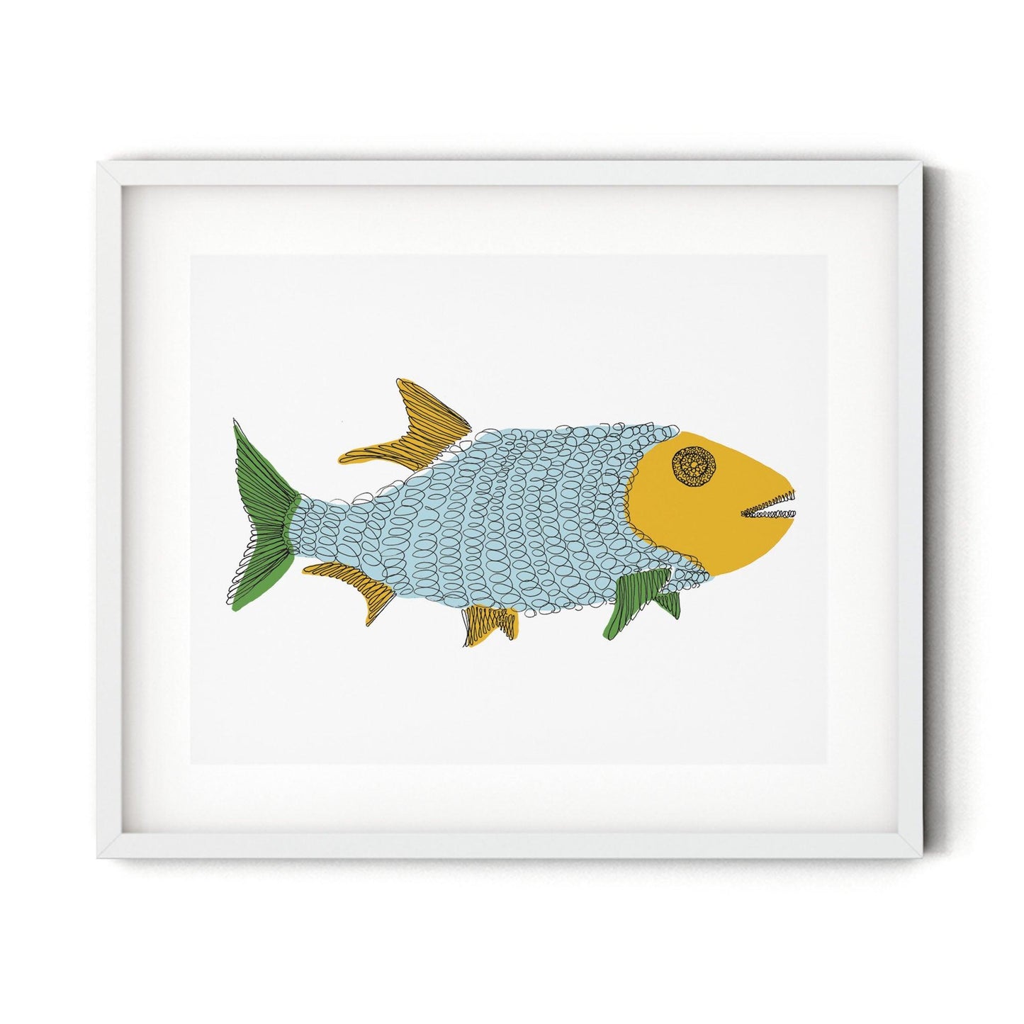 Curly Fish (Print)
