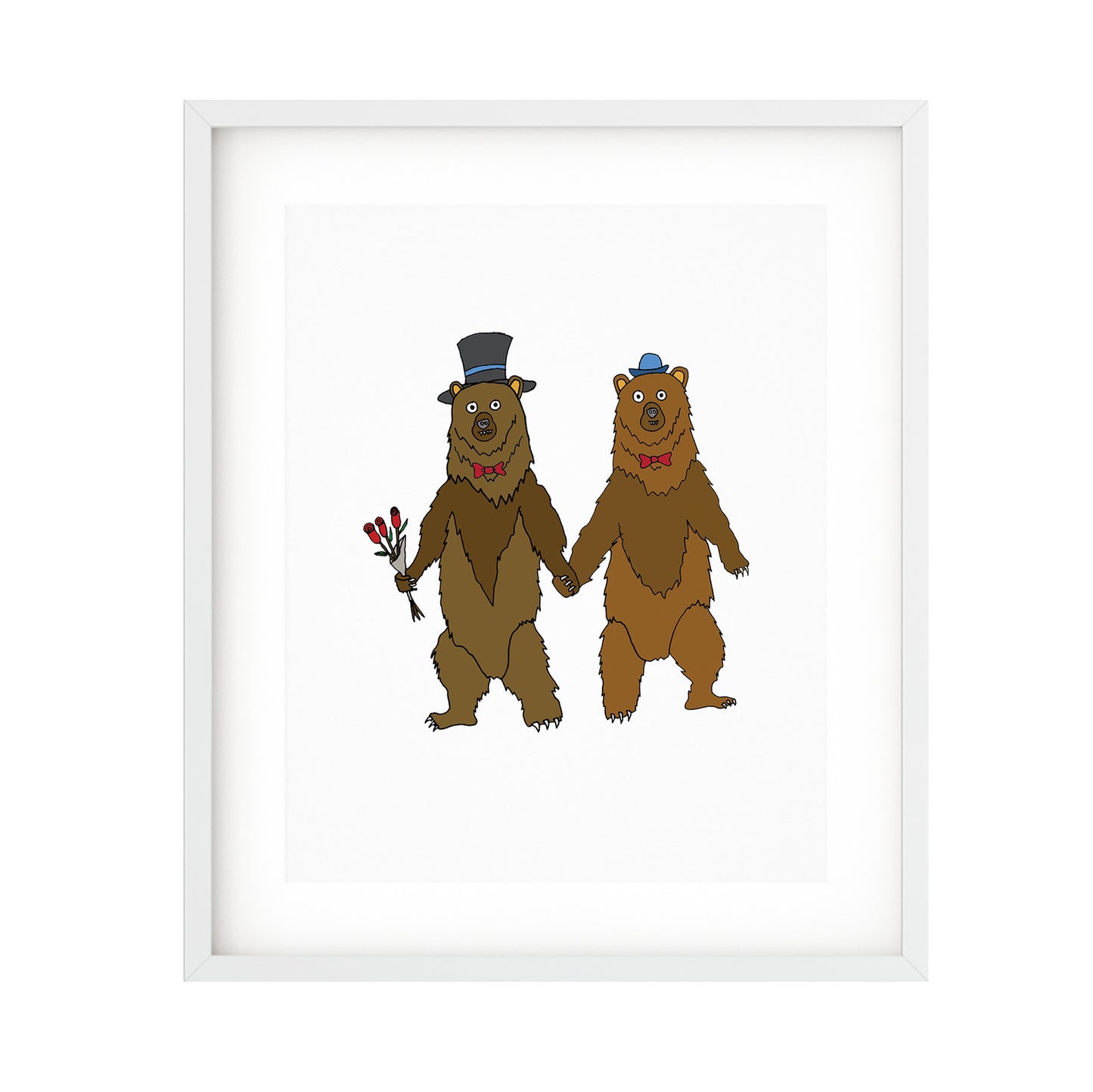 Bears In Love (Print)