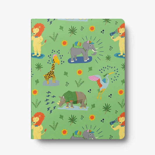 Safari - Medium Layflat Notebook - Denik x Erwin Ong Collection