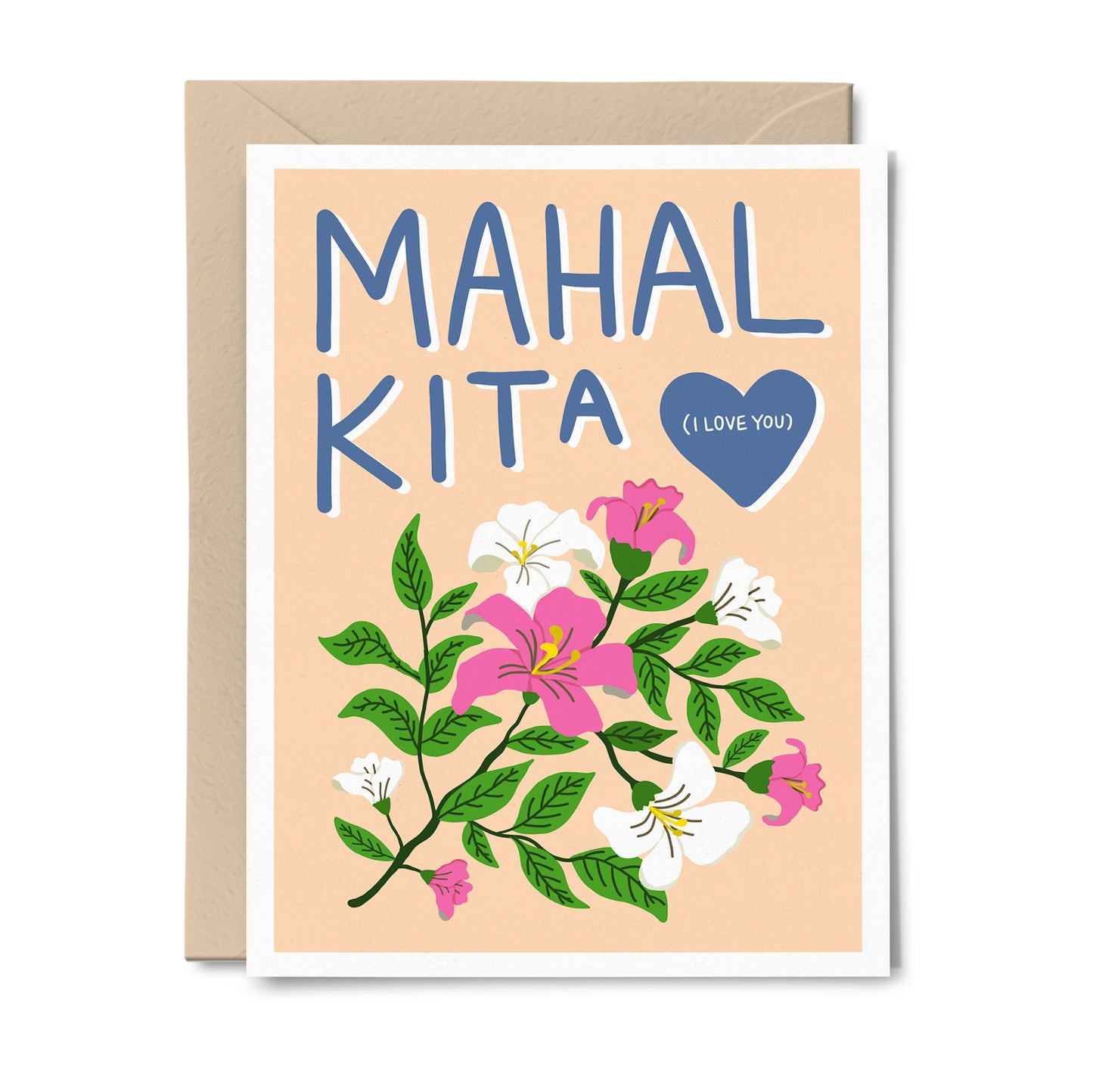 Mahal Kita ("I Love You") Bilingual Tagalog-English Card