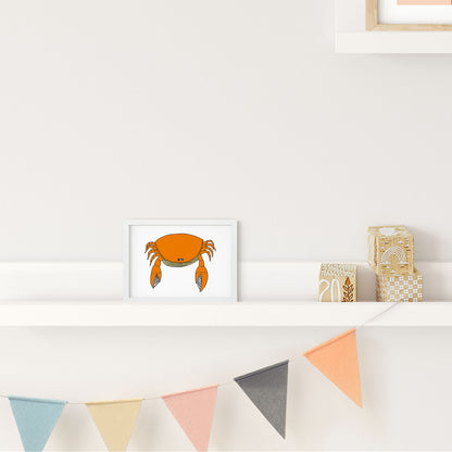 Crab - Round (Print)