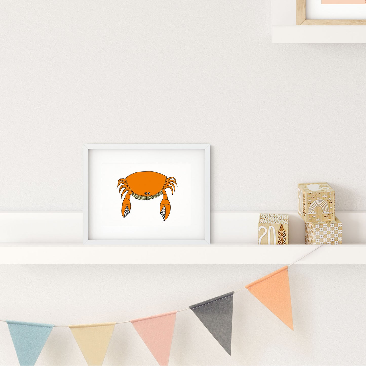 Crab - Round (Print)