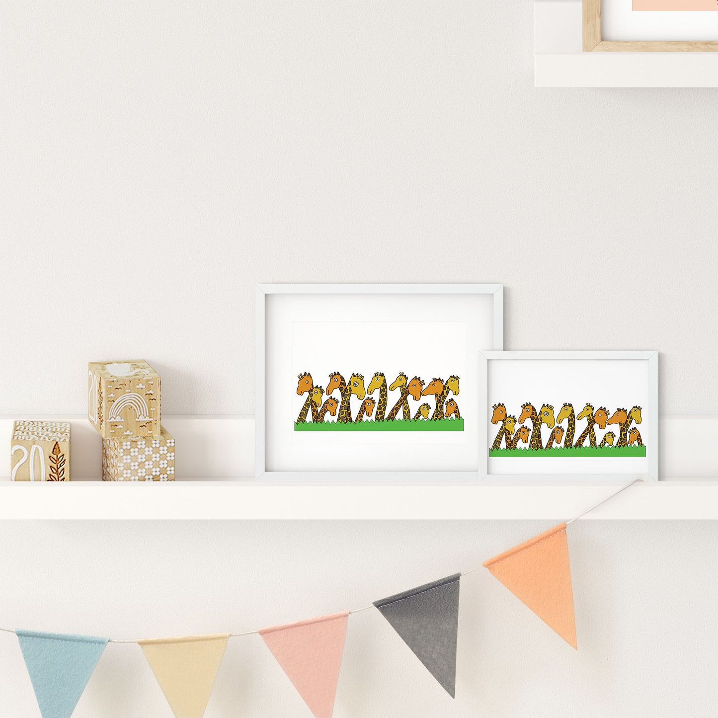 Spot the Giraffe (Print)