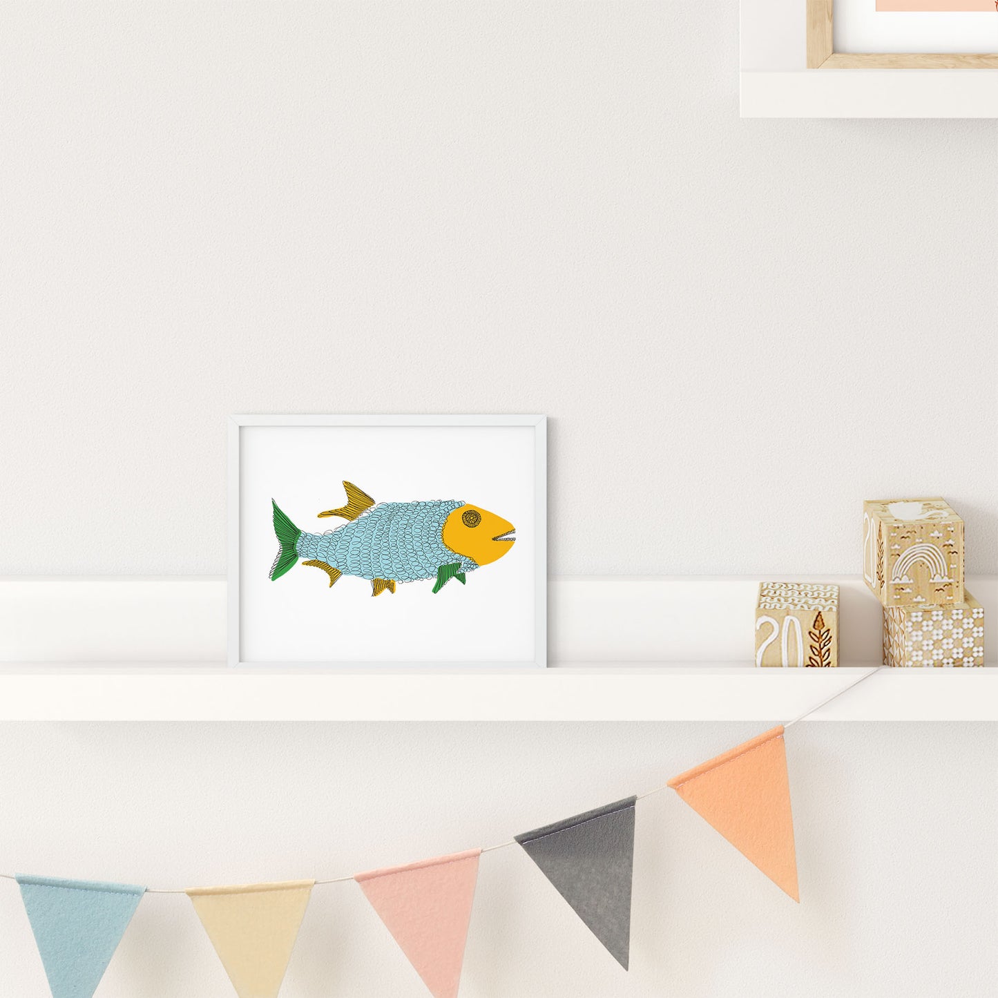 Curly Fish (Print)