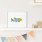 Curly Fish (Print)